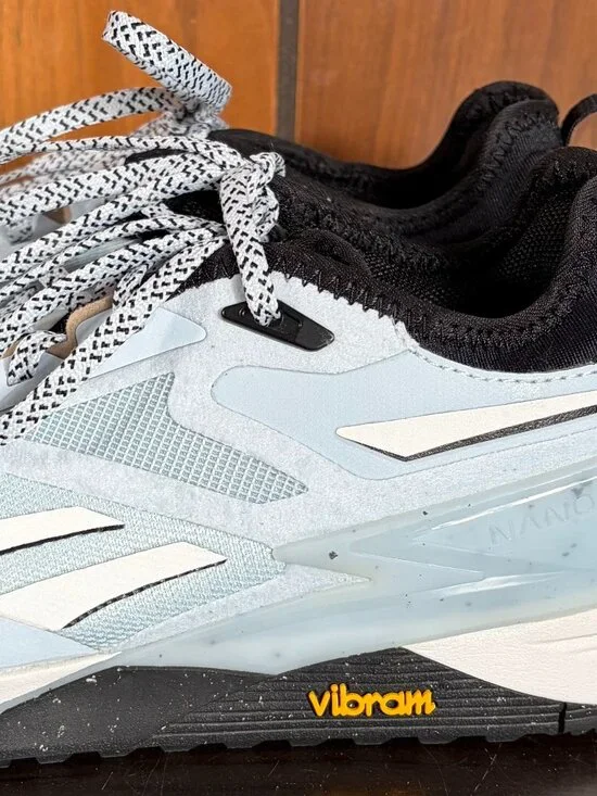 Reebok Nano X3 Adventure Feel Good Blue White Womens Sz 8 - EUC VERY NICE - Picture 1 of 9